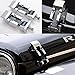 Bolaxin Chrome Aluminum Hood Lock Assembly locking Hood Catch Set - Pair For Jeep Wrangler JK 2007-2017 & Unlimited 2 door & 4door