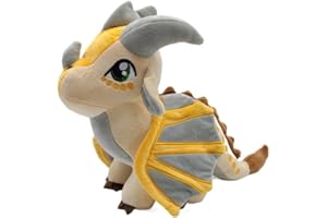 EASELR Wings of Fire Dragon Plush Toy Rainwing Dragon Stuffed Animals Pterosaur Plush Flying Dragon Pillow Plushies Gifts for Fans Kids Boys Girls (sandwing)