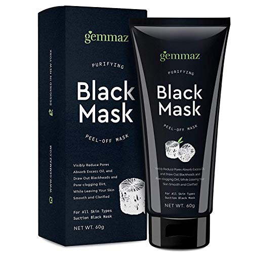Black Mask Peel off Mask- Activated Charcoal Blackhead Remover Mask Purifying Deep Cleansing Facial Black Mask, Deep Pore Cleanse for Acne, Oil Control