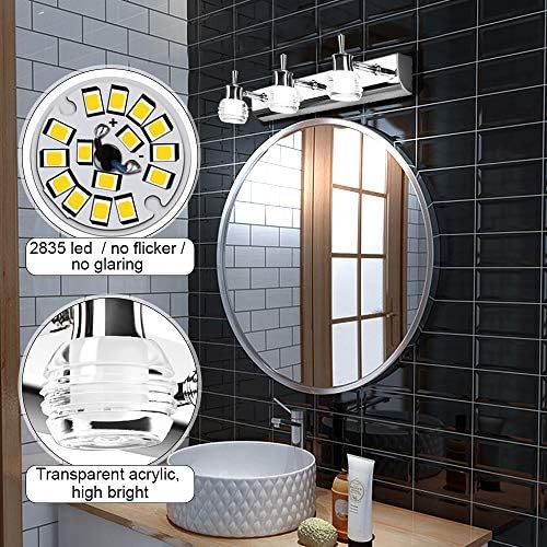 Comprar online | Lightess Lámpara de Espejo Baño 14W 45 LED 2835SMD