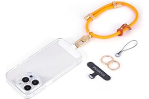 Project-CB Cell Phone Wrist Strap 1,Phone Tether Tab 2,Key Ring×2,Phone Wristlet,Phone Hand Lanyard,Phone Charm,Keychain