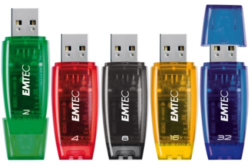 EMTEC C400 Candy II Series 16 GB USB 2.0 Flash Drive (Orange)
