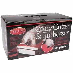 Amazon.com: Simplicity Deluxe Rotary Cutting/Embossing Machine-