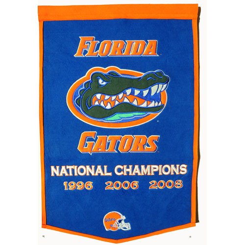 Florida Gators 24"x36" Dynasty Wool Banner