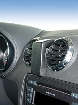 KUDA 293460 Halterung Echtleder schwarz für Audi TT (8J) ab 09/2006 bis 2014