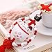Japanese Lucky Cat Charm, Feng Shui Lucky Cat Ceramic Pendant Charm Hanging for Wealth Fortune