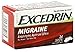 Excedrin Migraine Pain Reliever Caplets, 24 Count (Pack of 2)