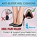 Metarsal Arch Support Cushions and Shoe Heels Grips—2-in-1 Strong Sticky Heels Cushion Pads and Arch Support for Feet—Versatile Function for Feet—Pack of Two (4)