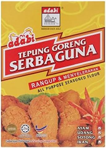 Adabi All Purpose Seasoned Flour 180g (628MART) (1 Count)