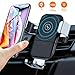 VANMASS Wireless Car Charger Mount, Automatic Clamping Gravity Sensor Car Phone Mount, 10W 7.5W Qi Fast Charging Air Vent Phone Holder Compatible with S10 S9 Note 10 9, Phone 11 Pro Max Xs XR X 8