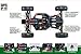 Tecesy RC 4x4 Racing Car Eagle-3 1/12 Scale 25+MPH Desert RC Buggy Off-Road Truck Electric RC Crawler RTR