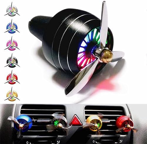 LLION Car Freshener-Car Air Freshener - Car Fragrance-Funny Car Air Freshener - Diffuser Vent Clip Car Perfume Car freshener Vent Clip Car Vent Perfume Car Air Force 3… (Black)