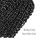 HVAXING 8 inch Short Marlybob Crochet Braiding Hair Extensions 3 Bundles Afro Kinky Curly Synthetic Spring Twist Hair Braids Low Temperature Fiber (Natural Black,1B)