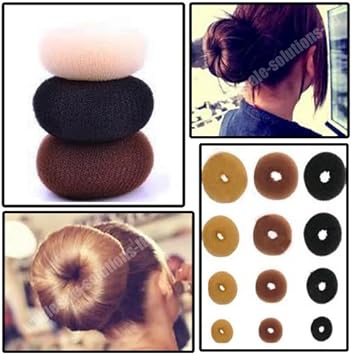 Fashion Hair Doughnut Bun Ring Donut Amazon Co Uk Beauty
