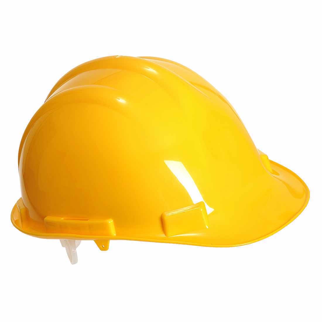 Portwest PW50 Light Adjustable Expertbase Safety Helmet Yellow