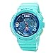 Casio Baby G Blue Dial Polyurethane Strap Ladies Watch BGA-190-3B