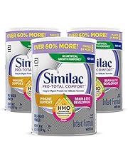 Similac Pro-Total Comfort Non-GMO with 2'-FL HMO Infant Formula with Iron, Easy-to-Digest, Gentle Formula, for Immune Support, Baby Formula 36 Oz, Pack of 3