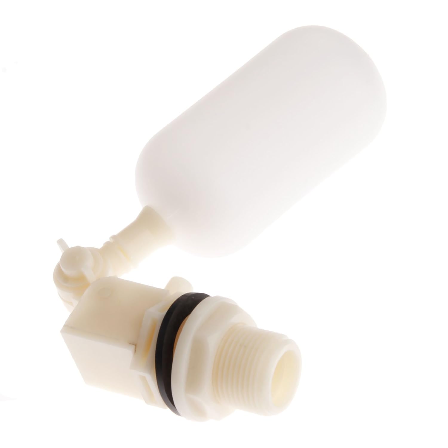Hicello 3/4" Float Valve for Water Tank DN20/25mm Auto Fill Feed Water Humidifier Tank Small Plastic Ball-Cock Valve Shut Off with Adjustable Arm for Toilet Livestock Drinker Bowl - Image 4