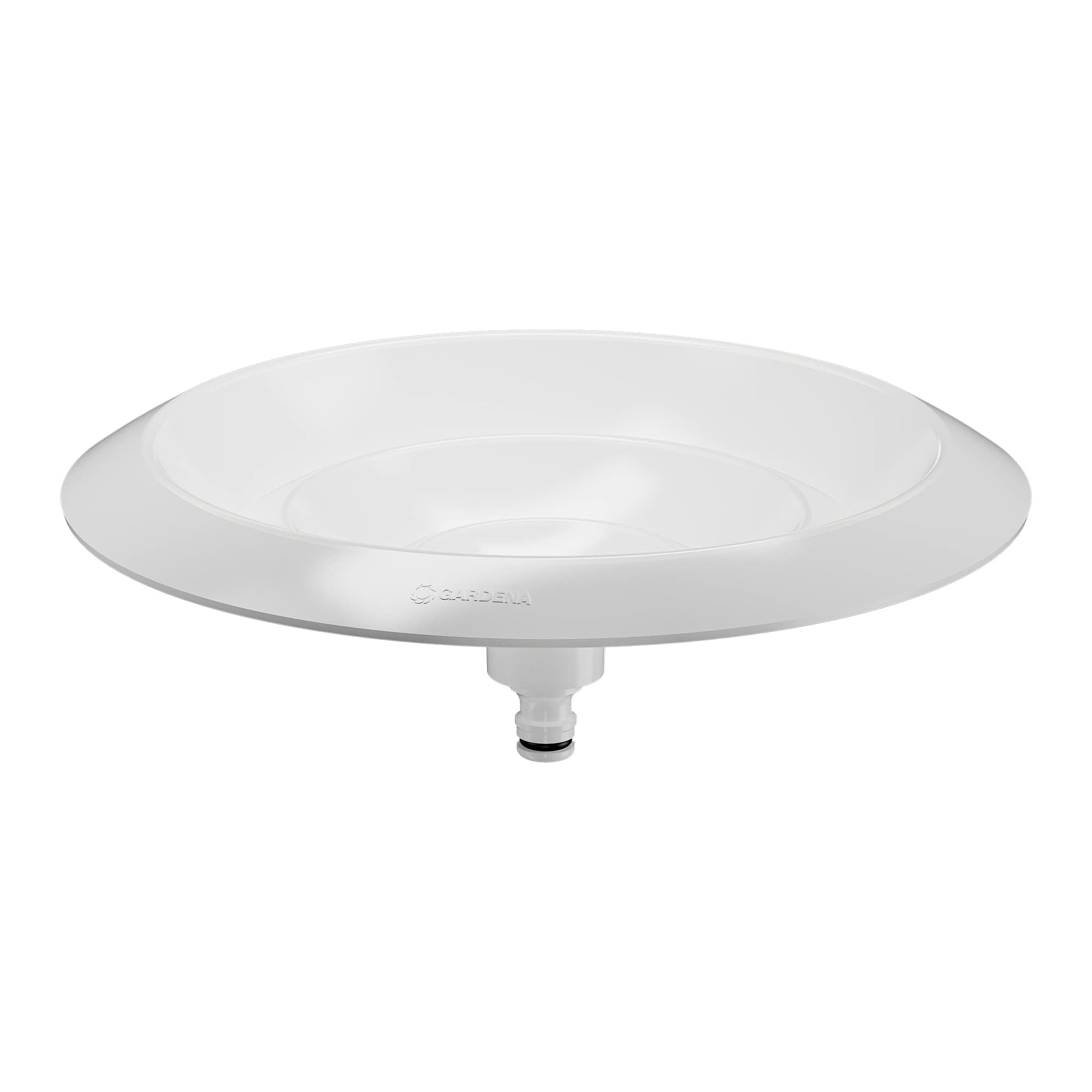 Gardena ClickUp! bird bath: Modern bird bath with 25 cm diameter, can be combined with the ClickUp! handle or the ClickUp! balcony bracket, easy to use (11420-20) — image 1