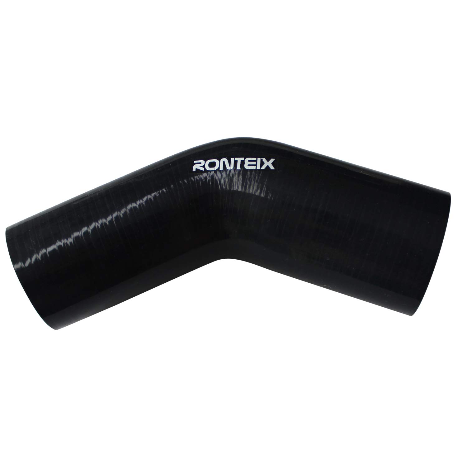 Ronteix Universal 45 Degree 4-Ply Elbow Reducer Silicone Hose Coupler (4"-3"(102mm-76mm))