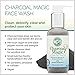 Activated Charcoal Cleanser with Morrocan Argan Oil & Black Pepper, Gentle Face Wash