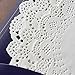 Yunko 96 Pcs White Round Lace Paper Doilies for Party Decor 4.5
