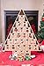 Clever Creations Christmas Tree 24 Day Advent Calendar Countdown to Christmas| Premium Holiday Décor | Sturdy Cardboard with Printed Details | 24 Drawers | 14