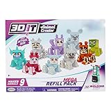 Jakks Paciffic EX: 3DIT Girl Animal Creator Mega Refill Pack