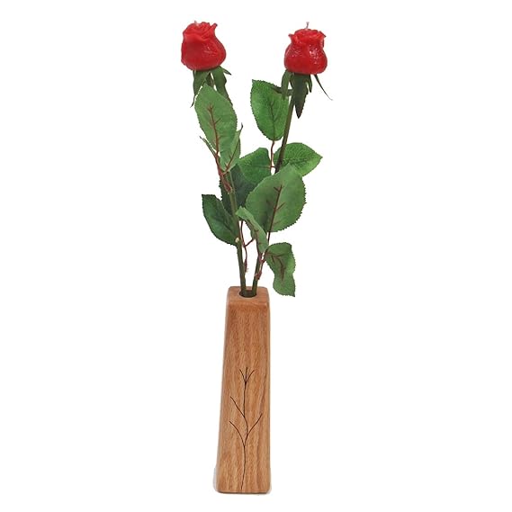 16th Wedding Anniversary gift 2stem wax roses