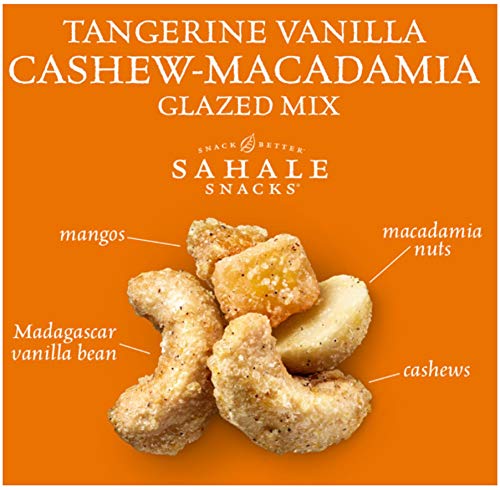 Sahale Snacks Tangerine Vanilla Cashew Macadamia Glazed Mix 4 Ounces Pack Of 6 Pricepulse