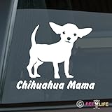 Chihuahua Mama Sticker Vinyl Auto Window Sticker