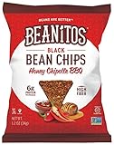 Beanitos Black Bean Chips, Honey Chipotle BBQ, 1.2 Ounce (Pack of 24)