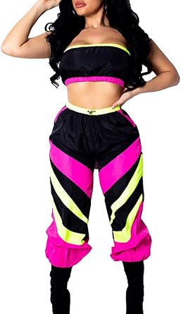 Amazon Com Ramoug Conjunto De Pantalones Cortavientos Para