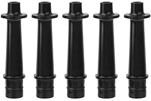 Pack of 5 Universal Plastic Straight Mouthpiece for 32/37-key Melodica