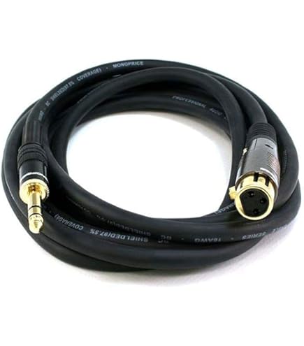 Amazon.com: Monoprice XLR Male to XLR Female Cable - for