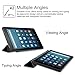Fintie Slim Shell Case for Amazon Fire HD 8 (Previous Generation - 6th) 2016 Release, Super Slim Lightweight Standing Cover with Auto Wake/Sleep, Black