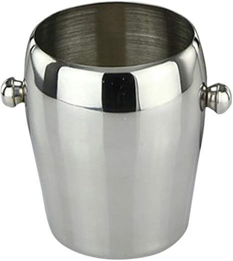 Amazon ハッピー ライフ Happylife 氷いれ容器 ステンレス ワインクーラー おしゃれ アイスペール バー用品 1l アイスペール トング オンライン通販