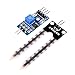 Kuman 5PCS Soil Moisture Sensor Kit - Compatible with Raspberry Pi, Arduino Mega 2560 - Includes 10PIN Female to Female Jump Cables