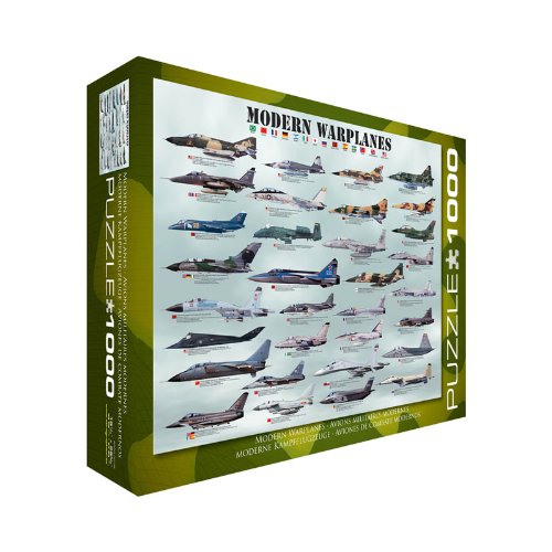 EuroGraphics Modern Warplanes Puzzle (1000-Piece)