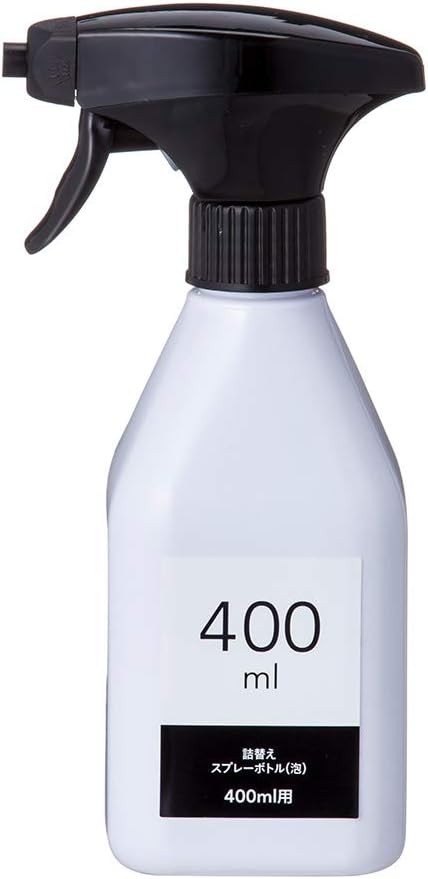 Amazon Co Jp 泡で出るスプレー 詰替え用 容器 400ml ホワイト ビューティー