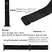 top4cus Double Electroplating Milanese Loop Stainless Steel Replacement iWatch Band with Magnetic Closure Clasp for Apple Watch (Milanese black, 38mm Regular Length)