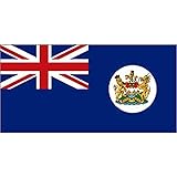 FindingKing Hong Kong British Flag with Grommets 3ft x 5ft