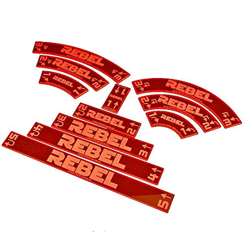 Space Fighter, Rebel Maneuver Gauge Set, Fluorescent Pink (11)