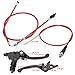 Clutch Cable Brake Lever For Honda CRF50 SSR KLX 110cc 125cc 150cc Pit Dirt Bike,Red