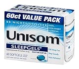 Unisom SleepGels Nighttime Sleep-Aid Softgels - 60 Ea