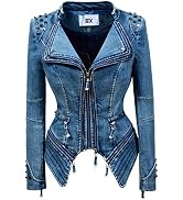 Faux Leather Jacket Zipper Moto Biker 