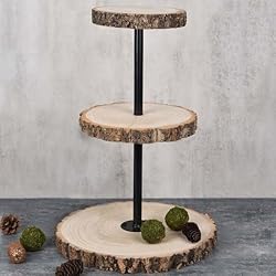 Efavormart 19" Tall | 3 Tier Rustic Cupcake