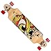 RIMABLE 41 Inch Drop Deck Complete Longboard (Fashion Eye)