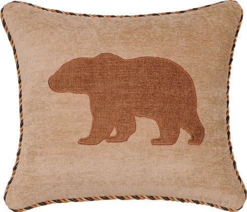 Jennifer Taylor Woodland Collection Pillow, 15-Inch by 18-Inch