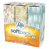 Puffs Basic Soft Pack Facial Tissues - 132 ct - 3 pk